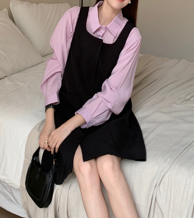 23SEP022 여성의류쇼핑몰 라이트 핑키 셔츠w-girlz