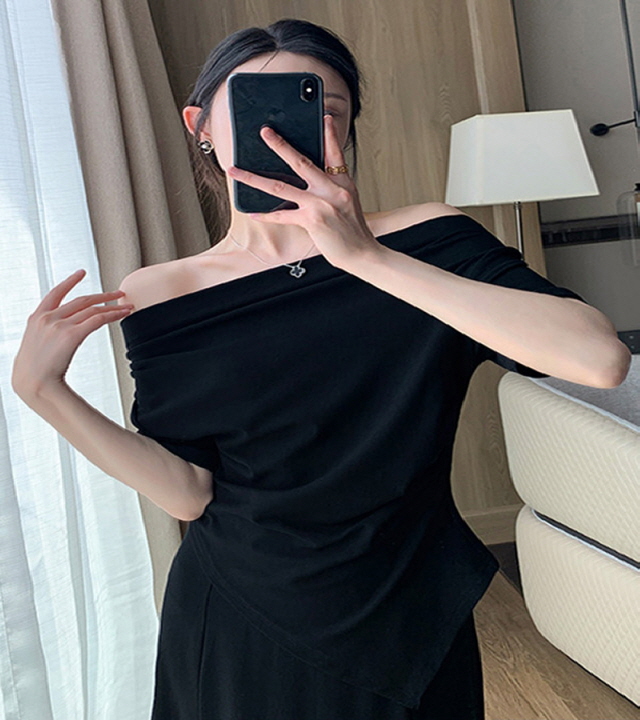 23JUN135 여자30대쇼핑몰 여름 오프숄더 여성 티셔츠w-girlz